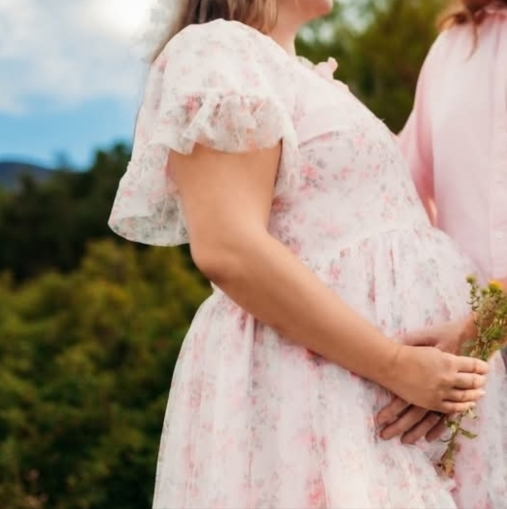 Ivy City Co First Love Dress Mini Pink Floral 2X - Picture 8 of 8